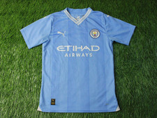 MANCHESTER CITY 2023/2024 FOOTBALL SOCCER SHIRT JERSEY HOME PUMA ORIGINAL SIZE S