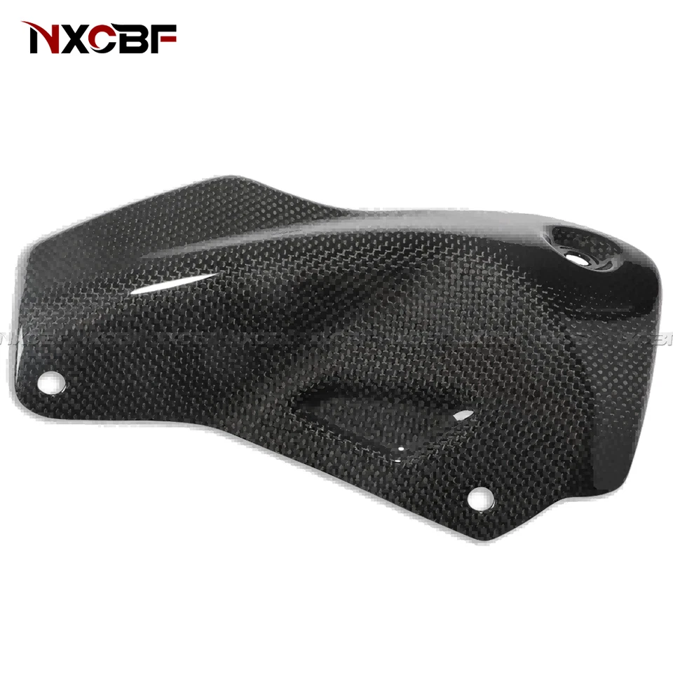 Carenado protector térmico escape fibra carbono Ducati Monster 1200/S/R 2016-2021 Foto 2 de 4