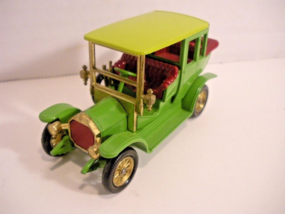 Vintage Lesney Matchbox Models of  YesterYear Y-3 1910 Benz Limousine w/ Box - Image 4 of 4