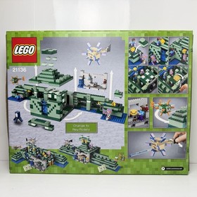 Lego Minecraft 21136 The Ocean Monument Sealed