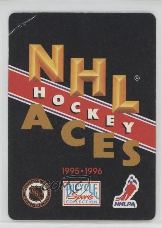 1995-96 Bicycle NHL Hockey Aces Box Set Mark Messier #JC HOF - Image 2 of 2