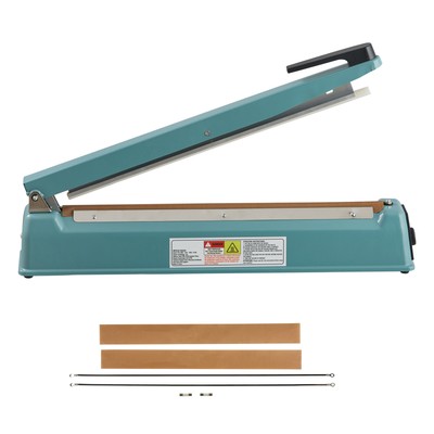 16'' Iron Hand Impulse Heat Sealer Machine Poly Bag Sealing for Plastic Bag