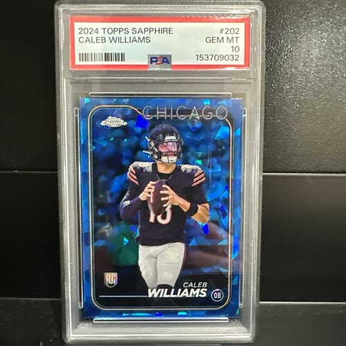 2024 Topps Chrome Sapphire Edition - Rookies Caleb Williams #202 (RC)