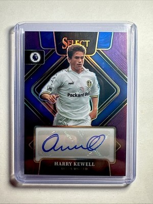 2022/23 Panini Select Premier League HARRY KEWELL #27/49  Purple Prizm AUTO
