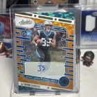 2025 Panini Absolute Ja'Tavion Sanders Orange (RAW)