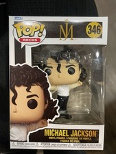 Figura de Super Bowl Funko Pop Rocks Handpick 2023 coleccionable de Michael Jackson #346