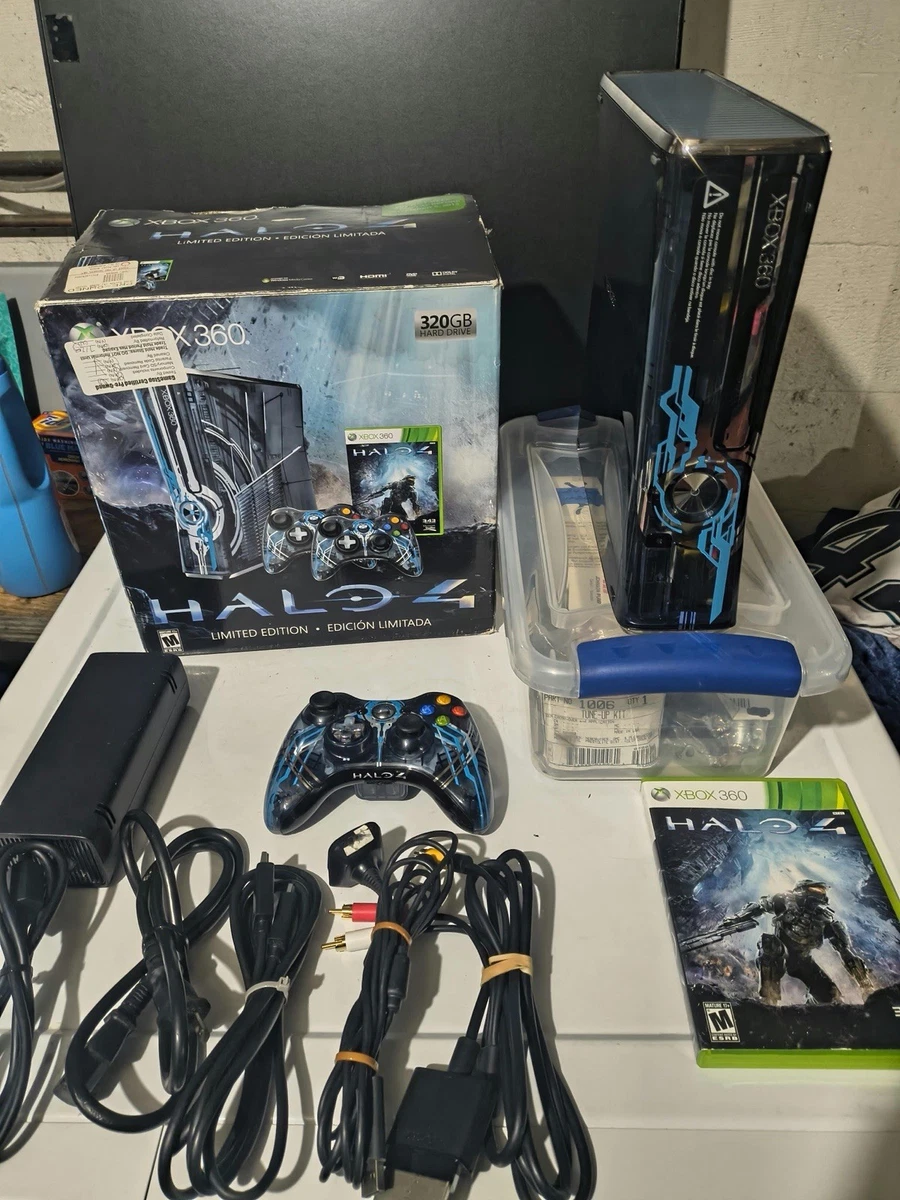 Microsoft Xbox 360 Blue Home Console Video Game Consoles for sale