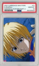 2001 Carddass Masters Hunter X Hunter Kurapika 21 Psa10
