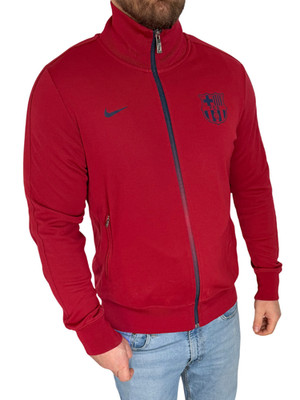Nike FC Barcelona Trainingsjacke 2012/13 Rot Gr. L
