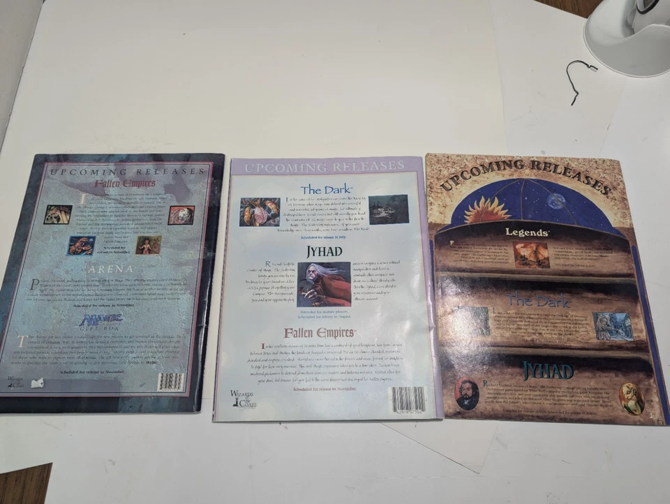 Revista The Duelist 1994 Mayo Verano Otoño De Colección ¡Sin Tarjetas pero con póster!  Lote Foto 2 de 4