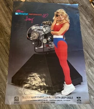 Miss Mopar Performance Poster AMY 24 X 36 free shipping
