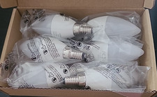 6-Pack E12 Candelabra Led Bulbs 60W Equivalent, 6W 600 Lm 397