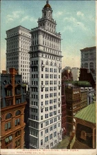 Gillen Building New York City UDB c1905 unposted vintage postcard s885