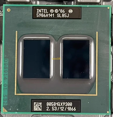 Intel Core 2 Extreme QX9300 SLB5J Mobile 2.53GHz 1066 12MB Laptop Quad-Core CPU - Bild 1 von 4