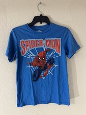 AUTHENTIC MARVEL Spiderman T-Shirt Kids SZ 10/12