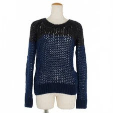 Isabel Marant Etoile Mohaya Knit Sweater Black Navy Women's Size 0