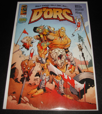 D'ORC #2 NM 1st Print BRETT BEAN INVINCIBLE VARIANT IMAGE COMICS 2026 DORC