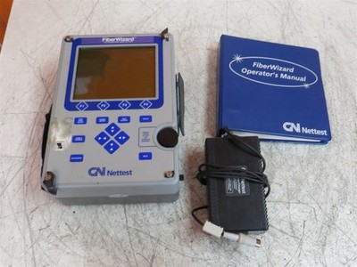 Power Tested Only GN Nettest FiberWizard TD-1000D/HR Mini-OTDR w/ PSU See DESC