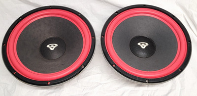 2 Cerwin Vega Woofers from VS-120 speakers - VSW-12 ~Re-foamed & Tested