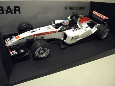 MINICHAMPS 1:18 ミニカー B.A.R Honda Showcar Minichamps 1:18 Olivier Panis BAR Honda #9 Showcar Formula 1