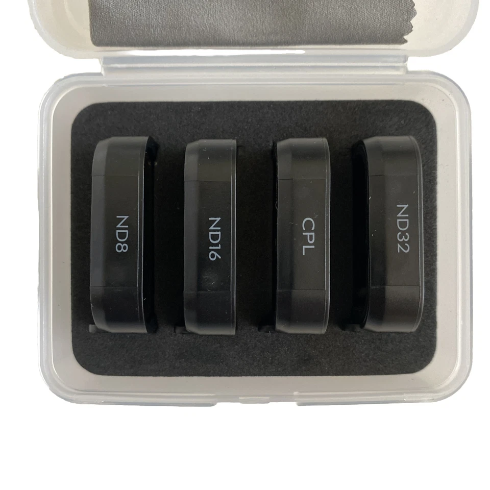 4-Pack Filter Set CPL ND8 ND16 ND32 Compatible for GoPro Hero Lenses New - Image 2 of 4