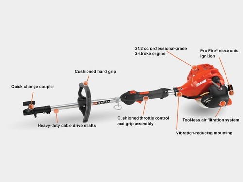 Echo Pas-225 Pro-attachment Series Power Source - Picture 2 of 2