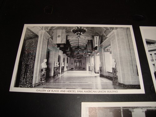Quantity 3 Pan American Union Building Washington DC Vintage Post Cards Ex - Picture 4 of 5