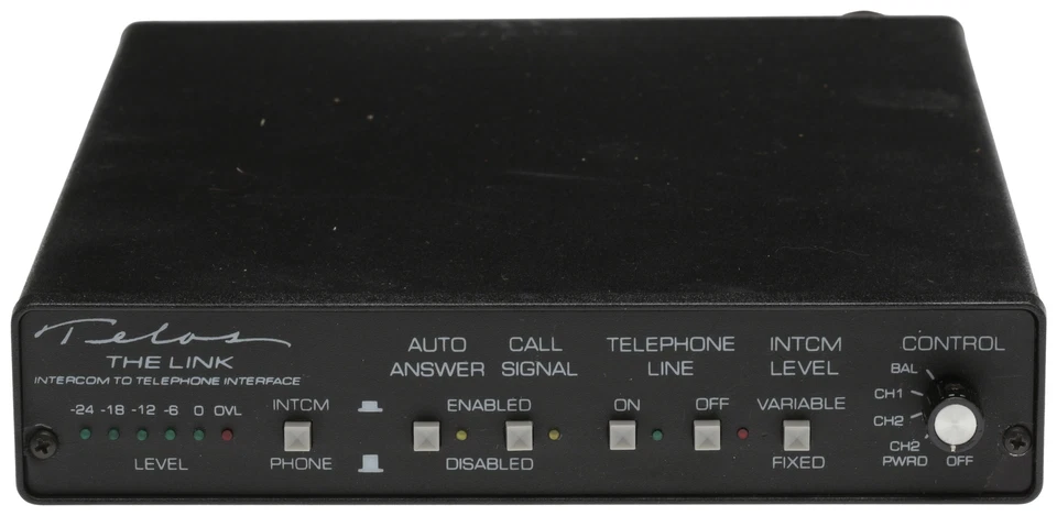 Telos The Link Intercom Telephone Interface Digital Hybrid for RTS Clearcom One - Image 2 of 4