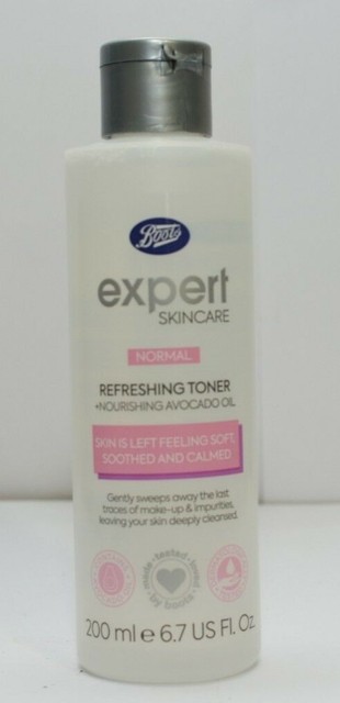 Boots Expert Normal Refreshing Toner Nourishing Avocado Oil Pr082