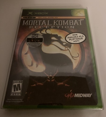Mortal Kombat Deception (Microsoft Xbox )NEW - Factory Sealed - Picture 1 of 6