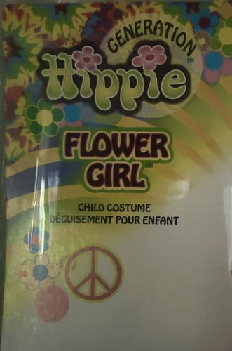 Rubies Generation Hippie FLOWER GIRL child costume-small-(4-6) brand NEW!!!! - Picture 6 of 8