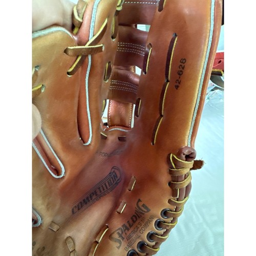 Lot of 3 Baseball Gloves – Mizuno, Spalding, Cooper | Rt Hand Vintage Leather - Picture 14 of 21