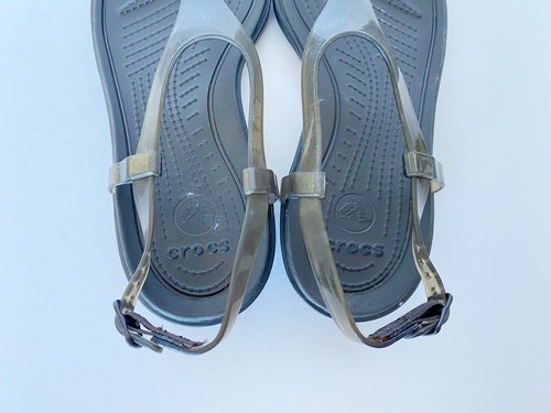 Crocs Really Sexi Damen-Sandalen T-Riemen Größe 7 Strand Wandern 14975 Komfort - Bild 6 von 7