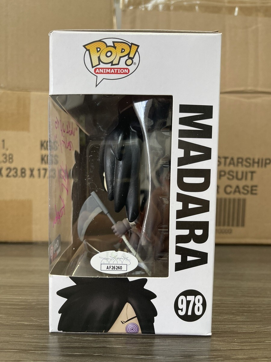 NEIL KAPLAN SIGNED MADARA GAMESTOP EXCLUSIVE FUNKO POP