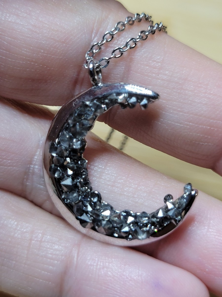 Crystal Moon Necklace Crystal Moon Necklace