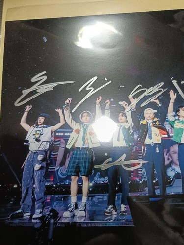 Stray Kids All members autographed Signed Poster Prize Japan limited Official - Picture 4 of 6