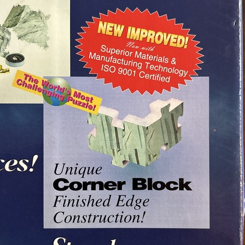 Puzzle Plex 3D Puzzle Statue of Liberty As Seen TV Over 950 Pcs. 30" SEALED - Picture 3 of 13
