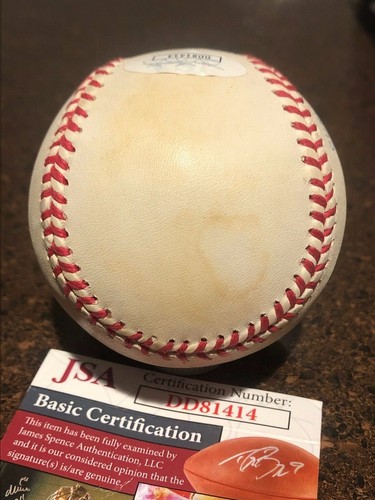 AL LOPEZ HOF Signed Autograph ROMLB Baseball Ball Brooklyn Dodgers Pirates JSA - Picture 3 of 3
