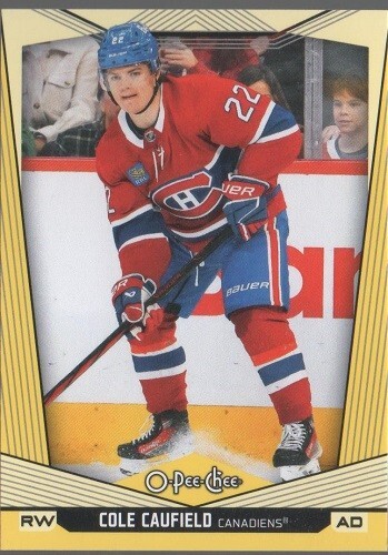2024-25 O-Pee-Chee "YELLOW Border" Cole Caufield #268 - Bild 1 von 1