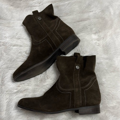 Frye & co suede booties