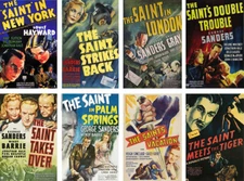  THE SAINT FILMS COLLECTION - 5 DVD-R - 9 MOVIES - 1938-1954