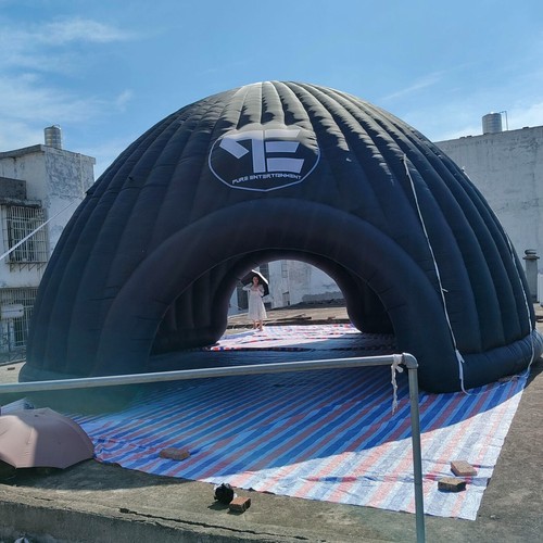 26.2ft Inflatable Dome Tent Igloo Disco DJ Booth Party Pavilion Tent Bar House - 第 9/24 張圖片