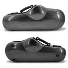 Alto sax case Saxophone Hard bag with straps,handle Composite carbon fiber Gray