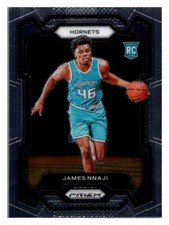 James Nnaji 2023-24 Panini Prizm #159 RC Charlotte Hornets