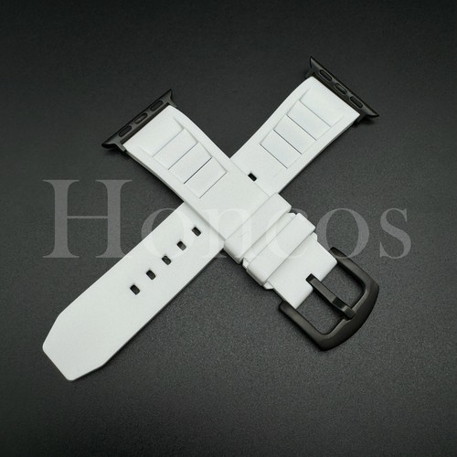 38 40 41 42 44 45 47 49MM RM Estilo Goma Suave Apple Watch Correa Correa para iWatch - Imagen 56 de 85