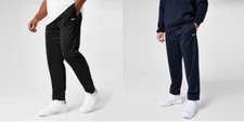 2 Pack Slazenger Zip Pocket Open Hem Poly Pant Tracksuit Bottom Jogging XS - 5XL