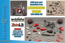 84869 Tuareg Motorcycle Zodiac Model Kit 1/12