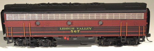 ATHEARN CUSTOM PAINTED & DETAILED REPOWERED LV# 567 F7A/B BOTH POWERED MINT L/N - Picture 11 of 12