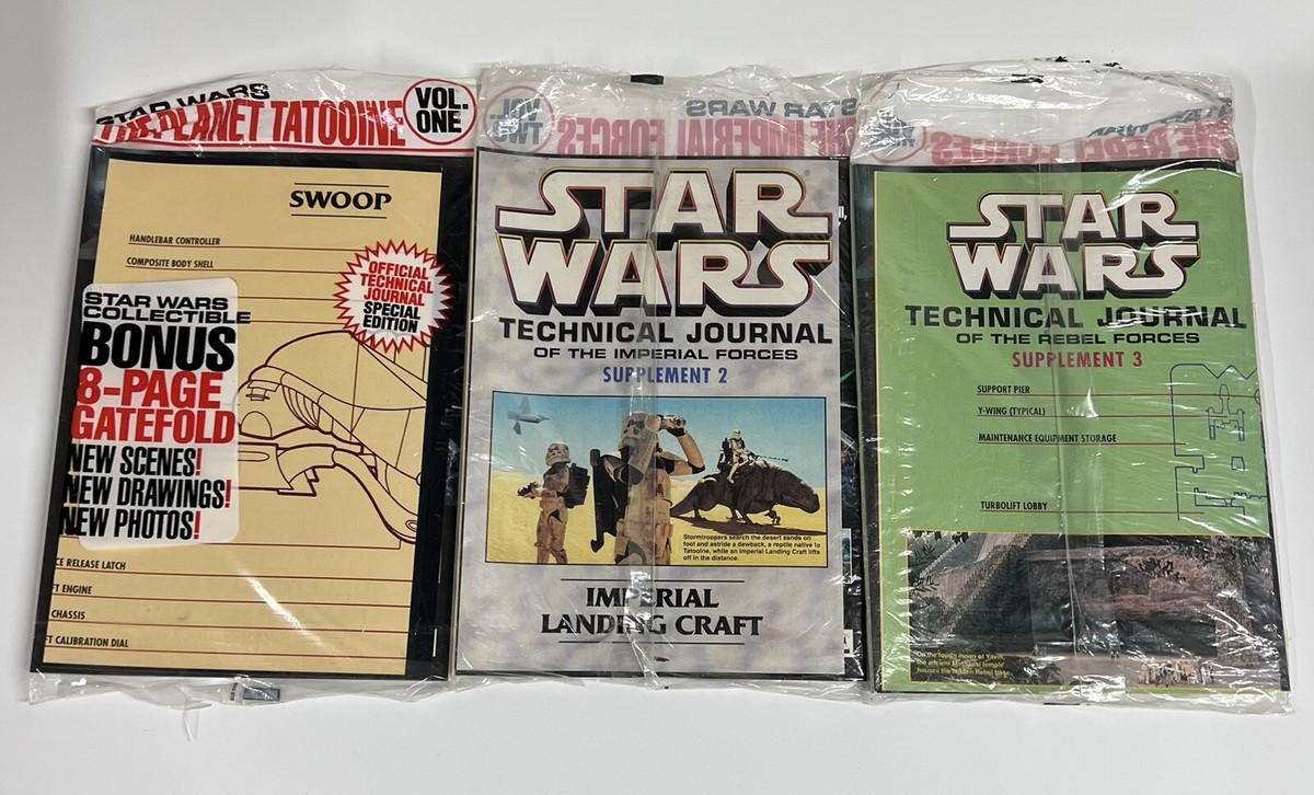 Star Wars Technical Journal Of The Imperial Forces Vol. #1 2 3