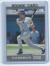 Ivan Rodriguez 1991 Ultra Rookie Card #u-58  HOF Hall of Famer QTY